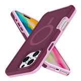 Dual Layer Protection Armour Magnetic Case For iPhone