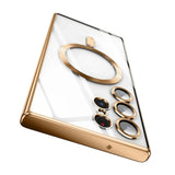 Luxury Plating Magnetic Case For Samsung Galaxy