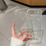 Glitter Bling Clear Silicone Acrylic Case for IPhone