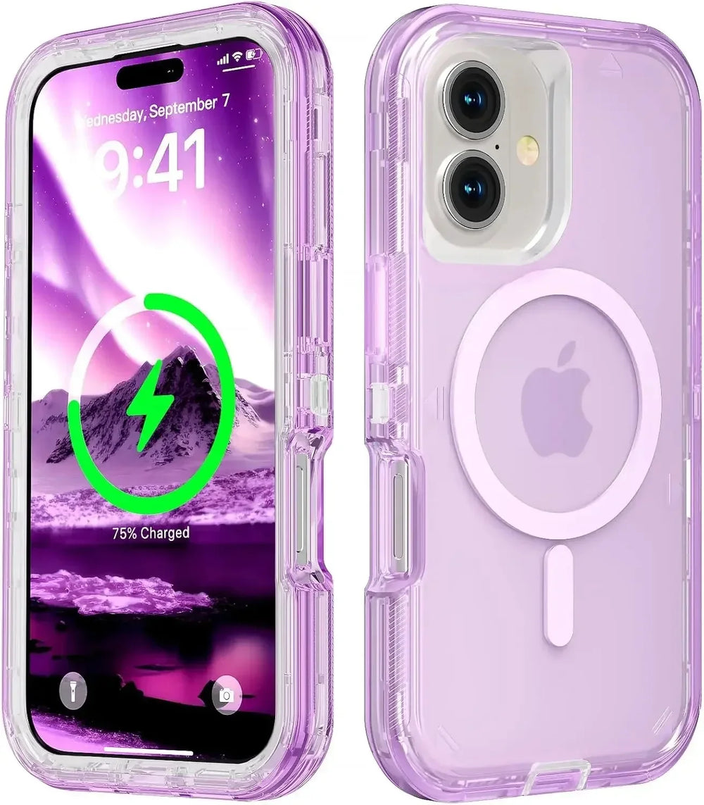 Original Otter Armor Box Defender Magsafe Clear Case For IPhone