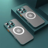 Luxury Matte For Magsafe Case For iPhone