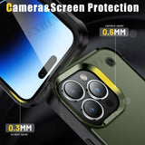 Military grade protective with stand Case For iPhone