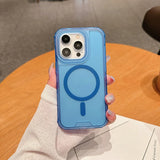 3 in 1 Magnetic Heavy Duty Armor Case for Magsafe IPhone