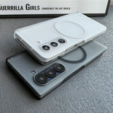 Slim Matte Hinge Protection Magsafe Case for Samsung