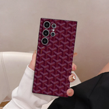 Elegant Pattern Frosted Non-Slip Phone Case For Samsung