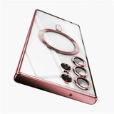 Luxury Plating Magnetic Case For Samsung Galaxy