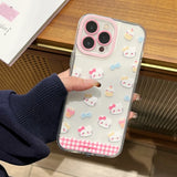 Fashion Luminous Flash Cute Kitty Party Phone Case For iPhone