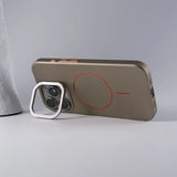 Matte Camera Protection Holder Magnetic Case for iPhone