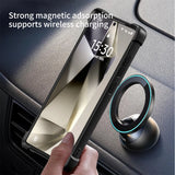 Military Armor Rotating Magnetic Stand Phone Case For Samsung