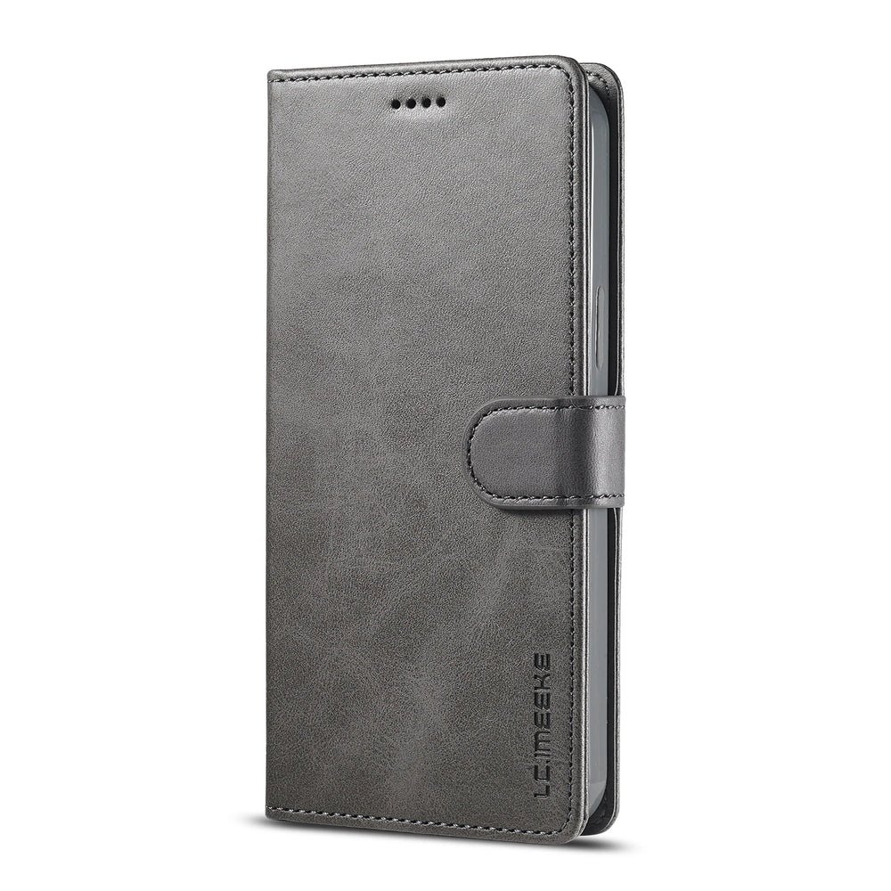 Business Leather + Flip Wallet Card Holder Case for Samsung Galaxy