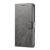 Business Leather + Flip Wallet Card Holder Case for Samsung Galaxy