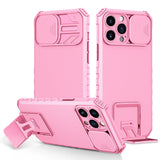 Shockproof Slide Camera Protection Magnetic Case For iPhone