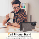 Leather Magnetic Case for Samsung