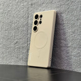 Luxury Silicone Magnetic Case For Samsung Galaxy