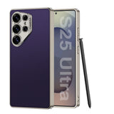 Luxury Leather Carbon Fiber PC Shockproof Phone Case For Samsung