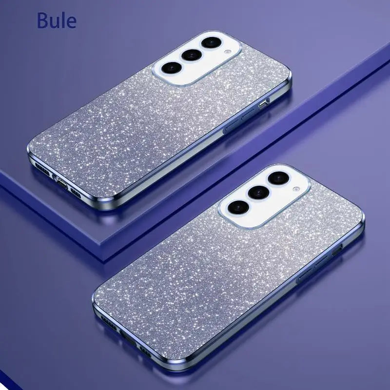 Luxury Gradient Glitter Plating Case For Samsung Galaxy