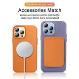 Luxury Leather MagSafe Case for  iPhone