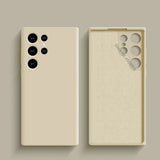 Liquid Soft Silicone Case For Samsung