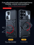 Magnetic Ring Holder Armor Shockproof Case For Samsung