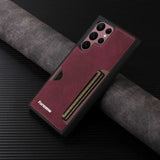 Retro LeatherCover Solt Case for Samsung Galaxy