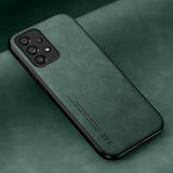 Luxury Magnetic Leather Case For Samsung Galaxy