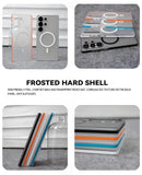 3D Corrugated Pattern Non-slip Matte Clear Case For Samsung