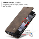 Leather Wallet Card Slot Phone Case for Samsung