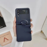 Liquid Silicone Ring Holder Case for Samsung Galaxy