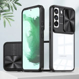 Slide Window Clear Case For Samsung