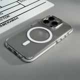 Transparent Magnetic Wireless Case For iPhone