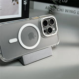 Transparent Magnetic Wireless Case For iPhone