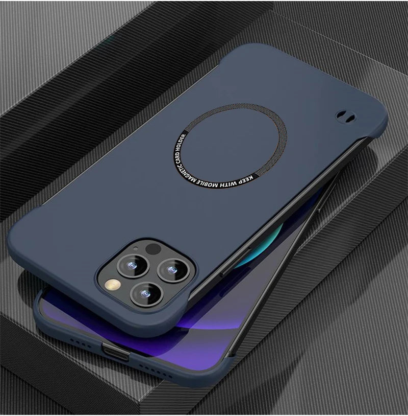 UltraThin Frameless Magnetic Case For iPhone