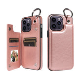 Wallet Magnetic Anti Drop Leather Case For iPhone