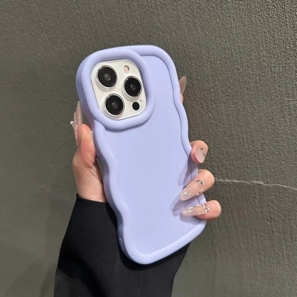 Fashion Soft Curly Wave Case for iPhone