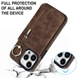 Leather Card Holder Kickstand Case for iphone