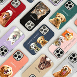 Custom Personalized Pet Phone Case for iPhone/Samsung/Google Pixel