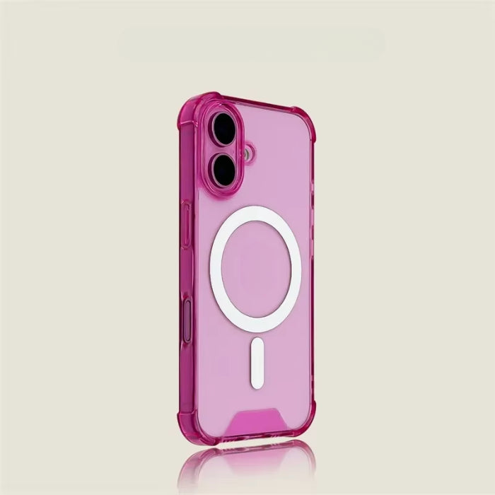 Luxury Shockproof Magsafe Transparen Case For iPhone
