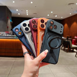 Honeycomb Magnetic Cooling Kickstand Case for iphone