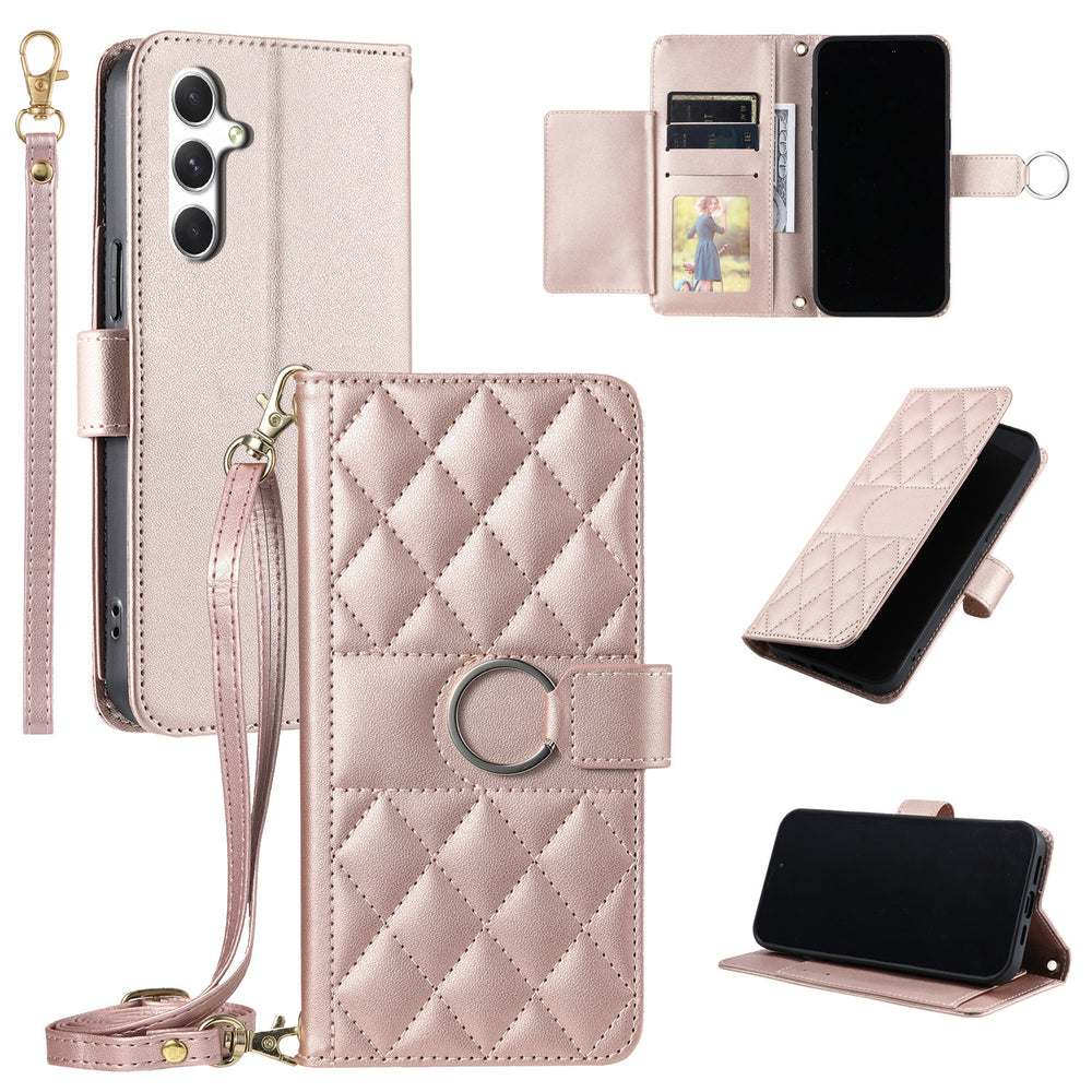 Leather Wallet Ultra Flip Case For Samsung Galaxy