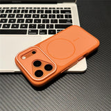 Magnetic Color Block Soft Touch Case for iphone