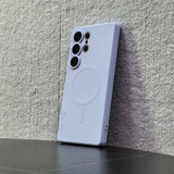 Luxury Silicone Magnetic Case For Samsung Galaxy