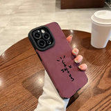 Flip leather phone case for iphone