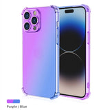 Gradient Airbag TPU Case For iPhone