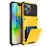 Card Slots Wallet Case For iPhone