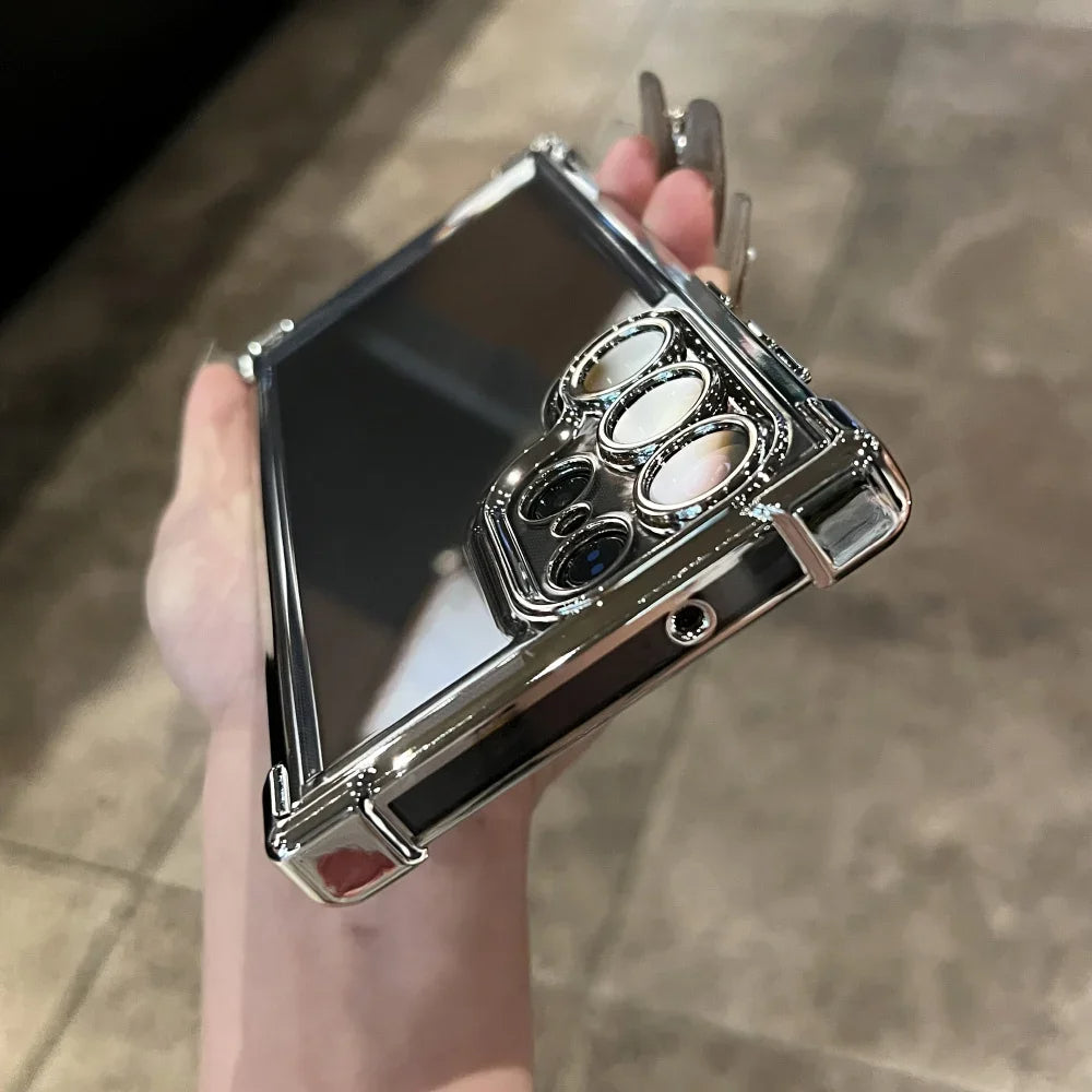 Plating Armor Transparent Case For Samsung