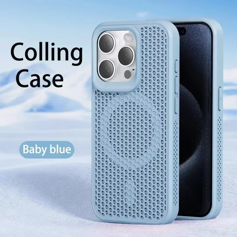 Cooling Heat Dissipation Magnetic Case For iPhone