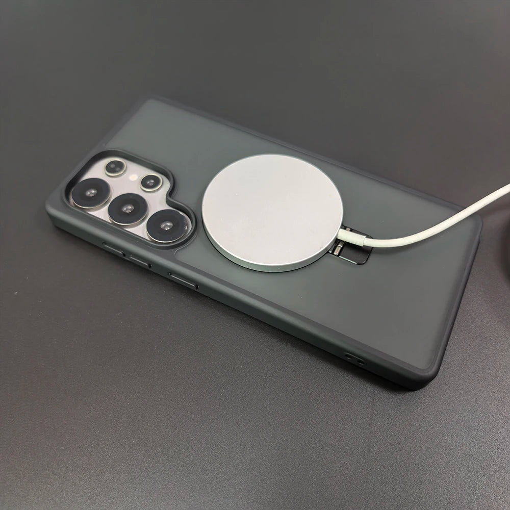 Magnetic Ring Holder Case For Samsung Galaxy