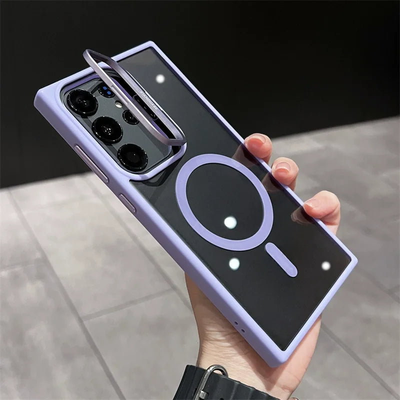 Metal Camera Bracket Stand Case For Samaung
