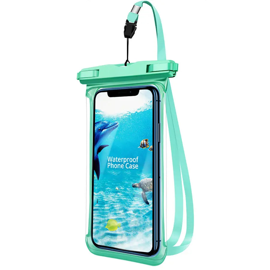 Full View Waterproof Transparent Swimming Pouch Case for Phone