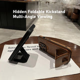 Shockproof Card Holder Kickstand Case for iphone